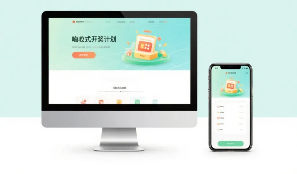 开奖计划界面多端适配效果