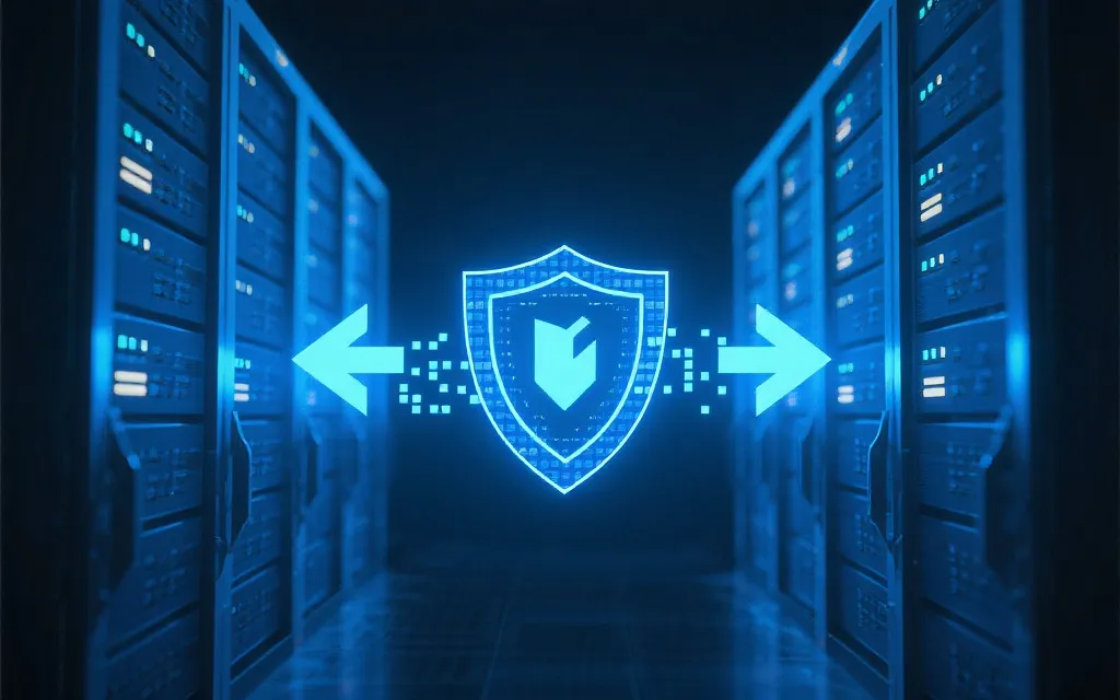 数据同步与安全传输示意